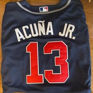 Nike Ronald Acuna Jr jersey, XL